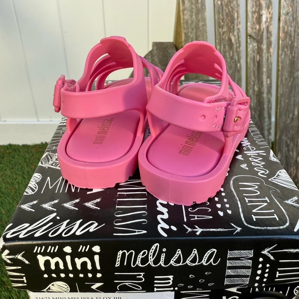 MINI MELISSA FLOZ BB PINK Sandals‎ Size  6 NIB
